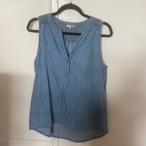 Denim blouse